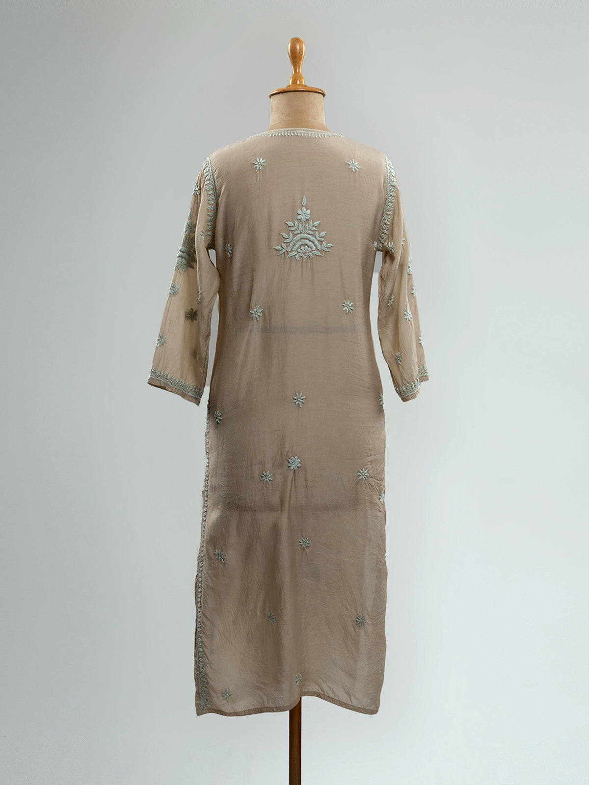 Muslin Chikankari Kurti