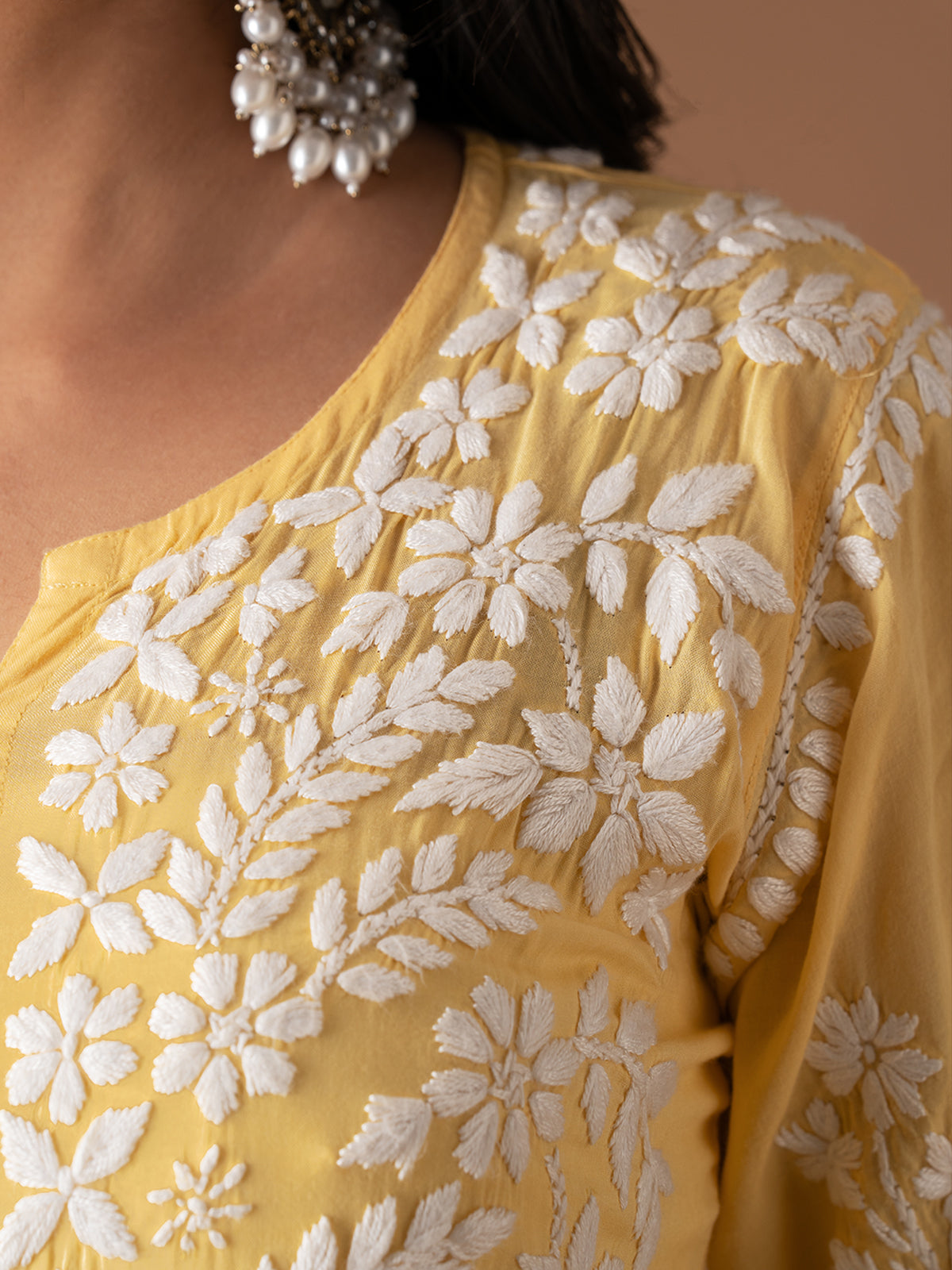 Modal Chikankari Set