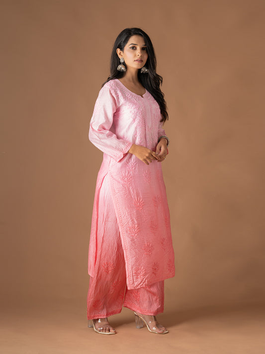 Classic Chanderi Chikankari Sets