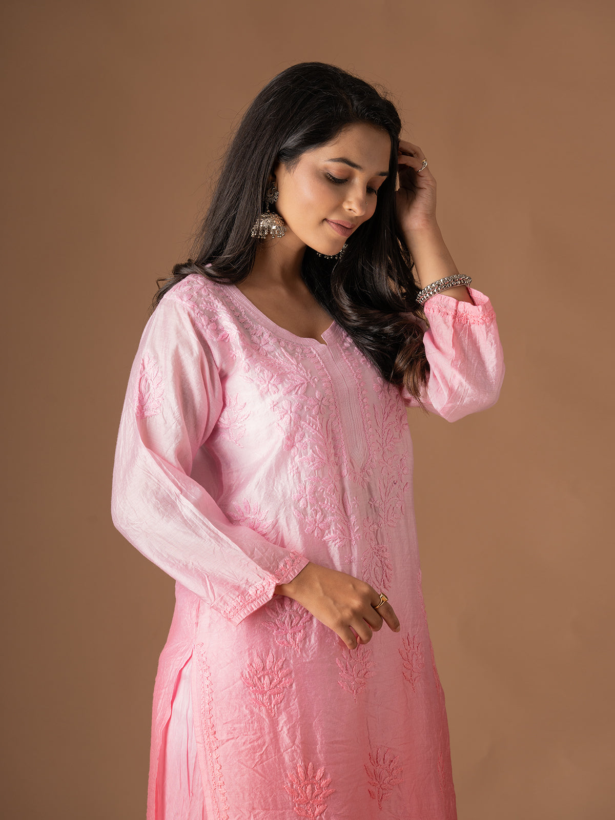 Classic Chanderi Chikankari Sets