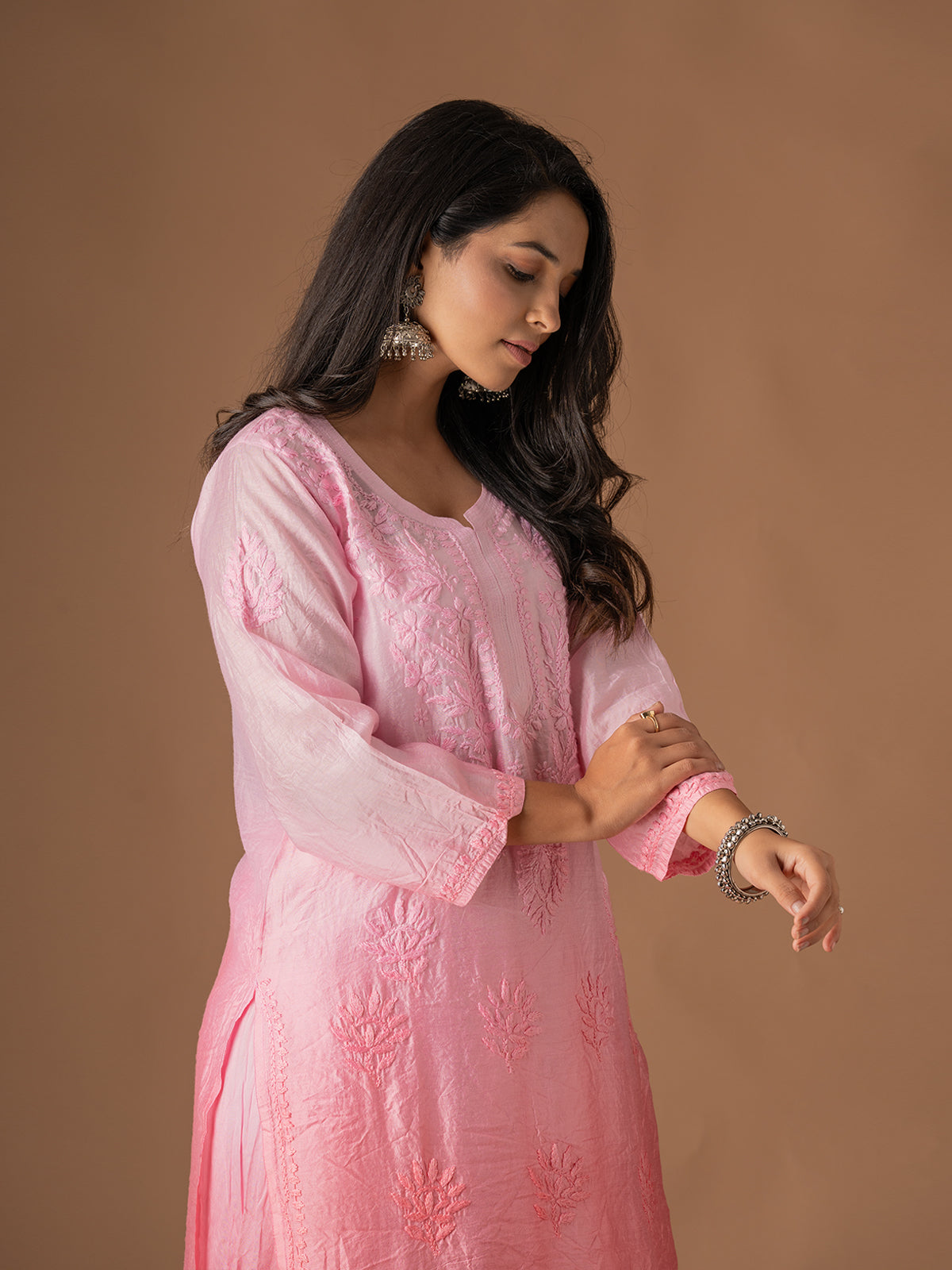 Classic Chanderi Chikankari Sets