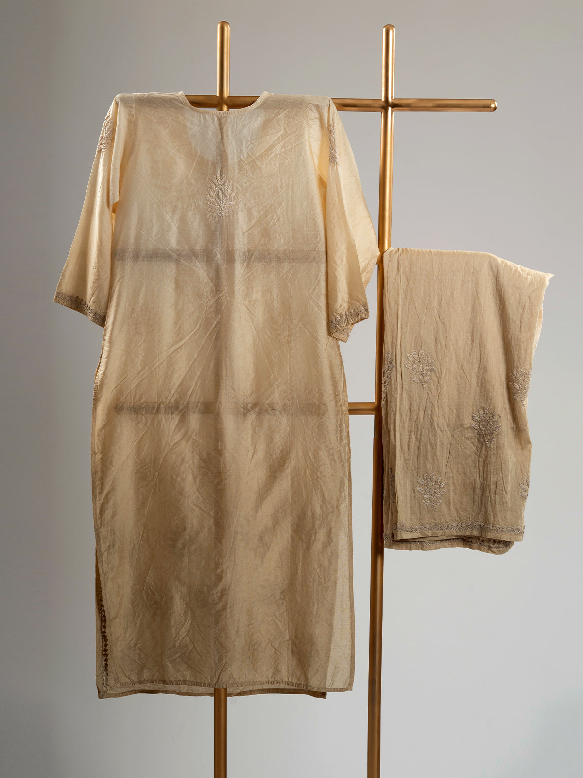 Classic Chanderi Chikankari Sets