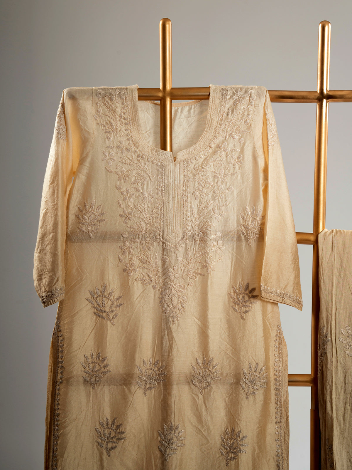 Classic Chanderi Chikankari Sets