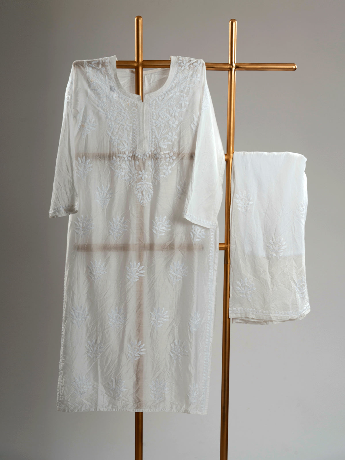 Classic Chanderi Chikankari Sets