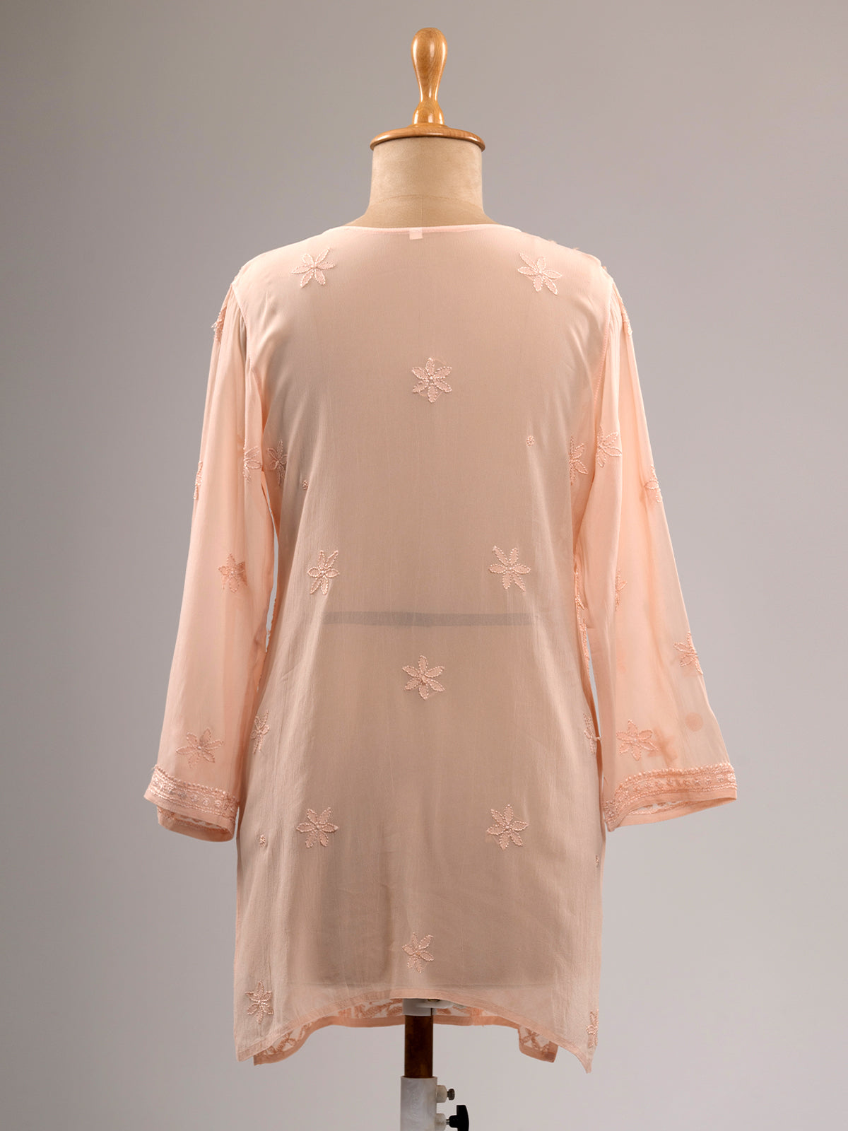 Chikankari Short Kurti