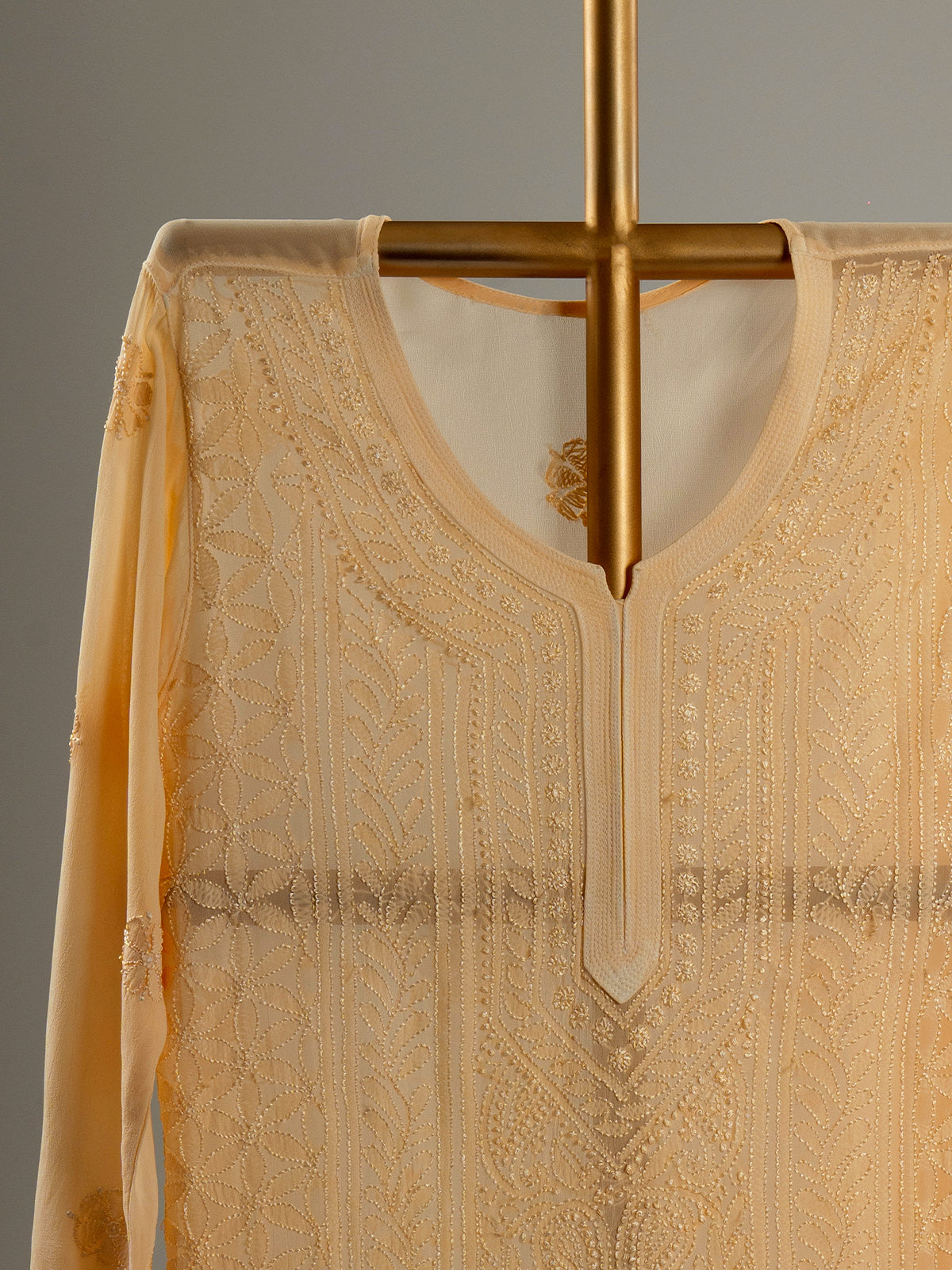 Jaal Embroidered Chikankari Set
