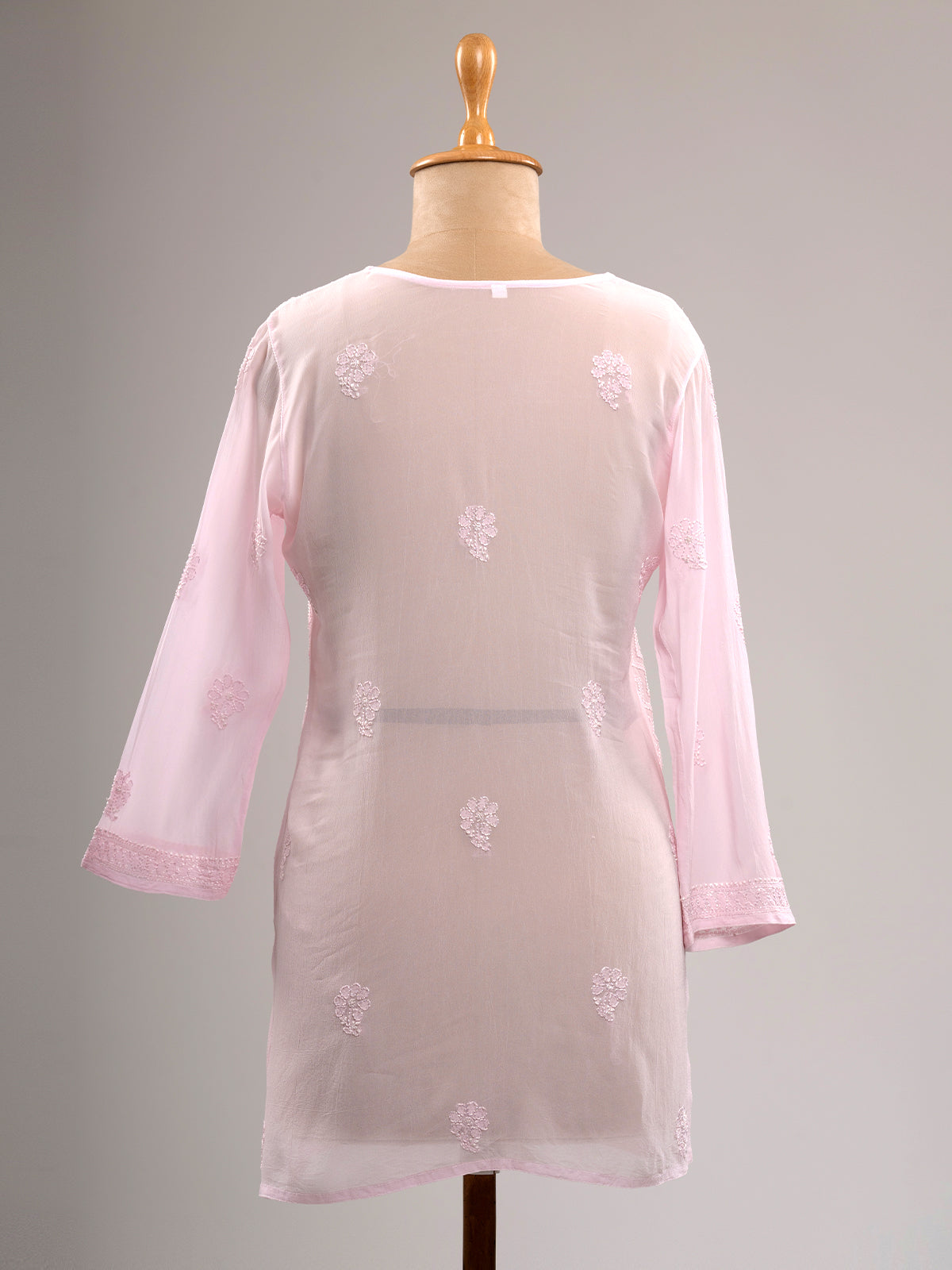 Chikankari Short Kurti