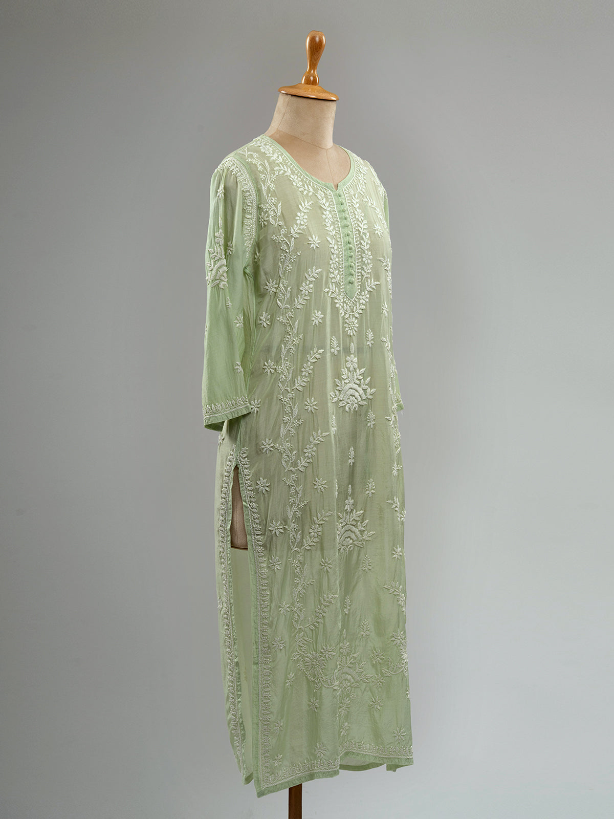 Muslin Chikankari Kurti