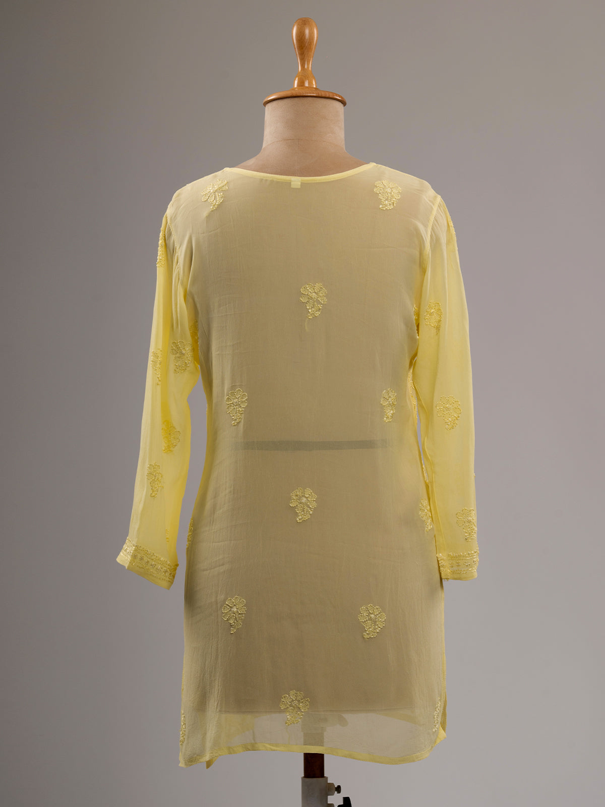 Chikankari Short Kurti