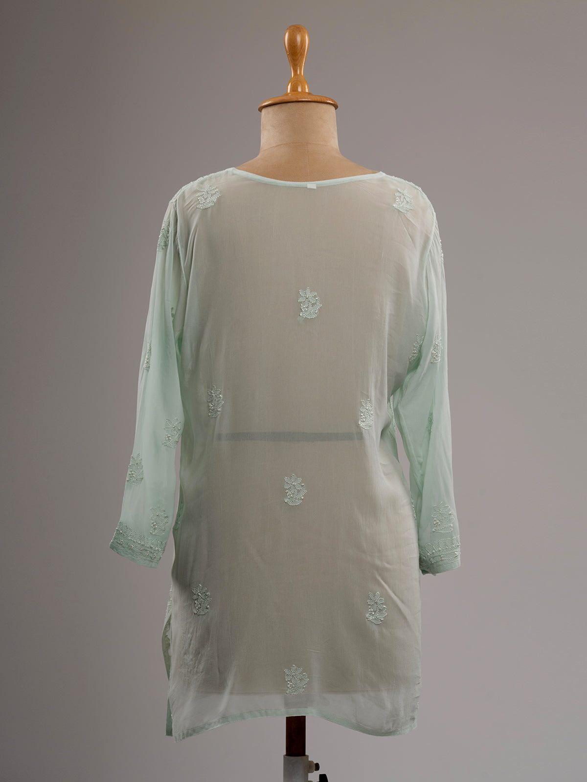 Chikankari Short Kurti