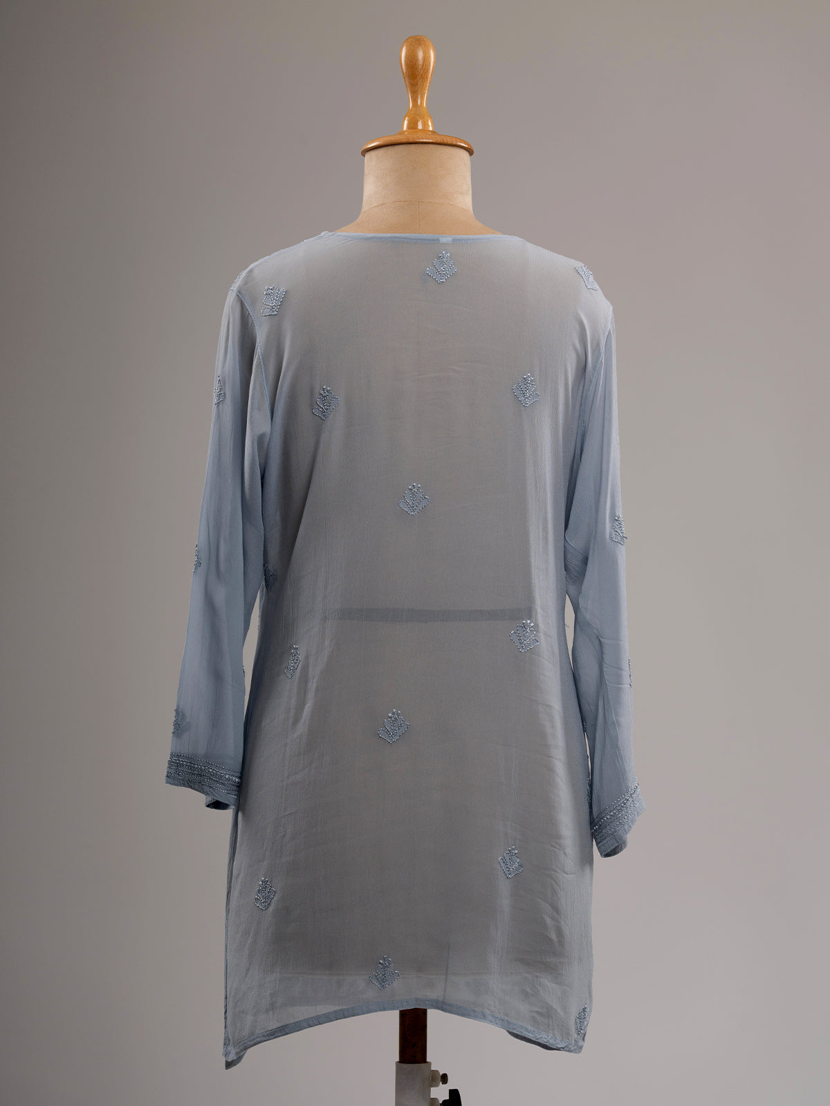 Chikankari Short Kurti