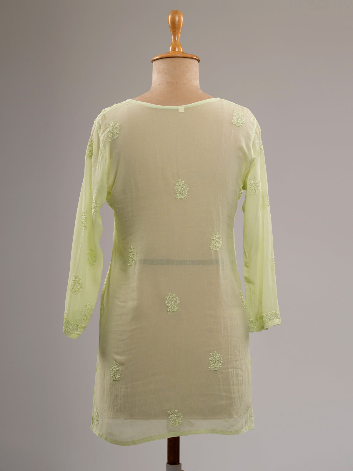 Chikankari Short Kurti