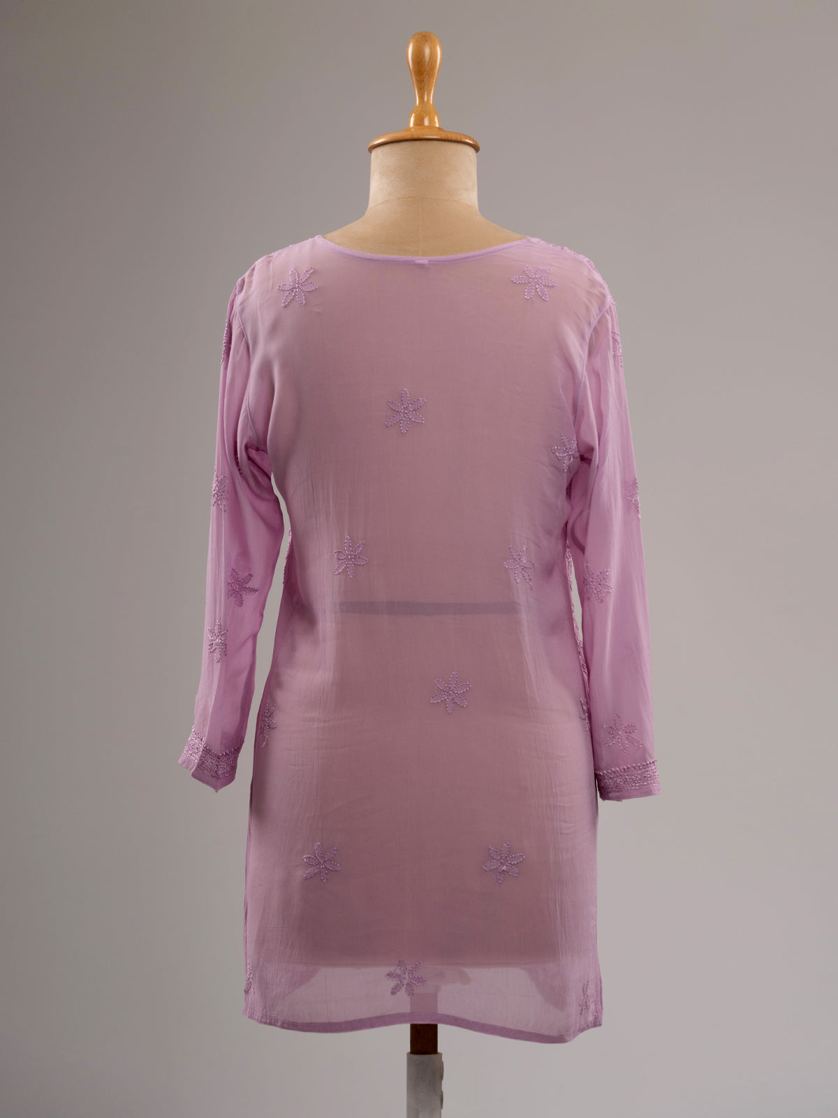 Chikankari Short Kurti