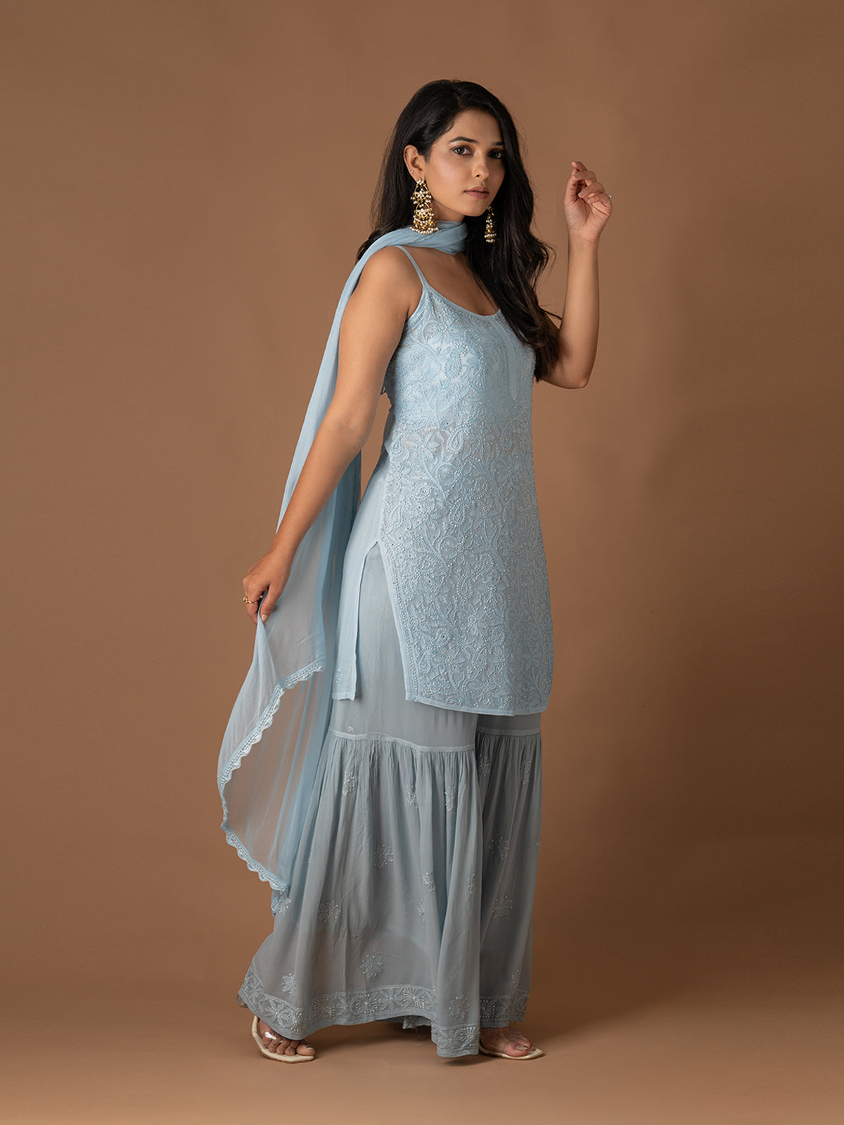 Iktara Set with Mukaish – SS25