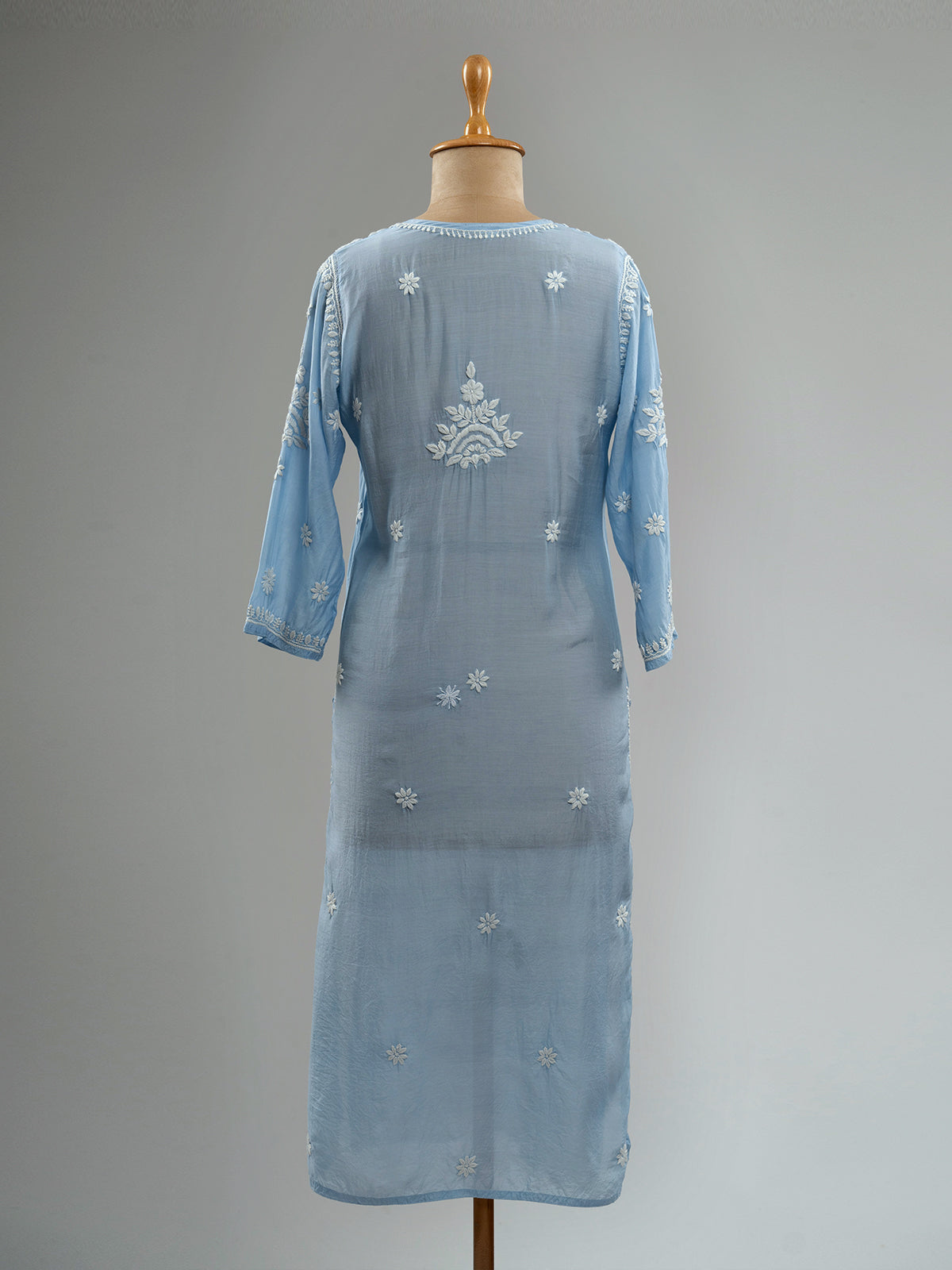 Muslin Chikankari Kurti