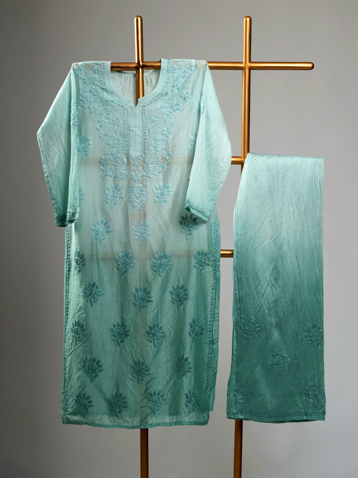 Classic Chanderi Chikankari Sets