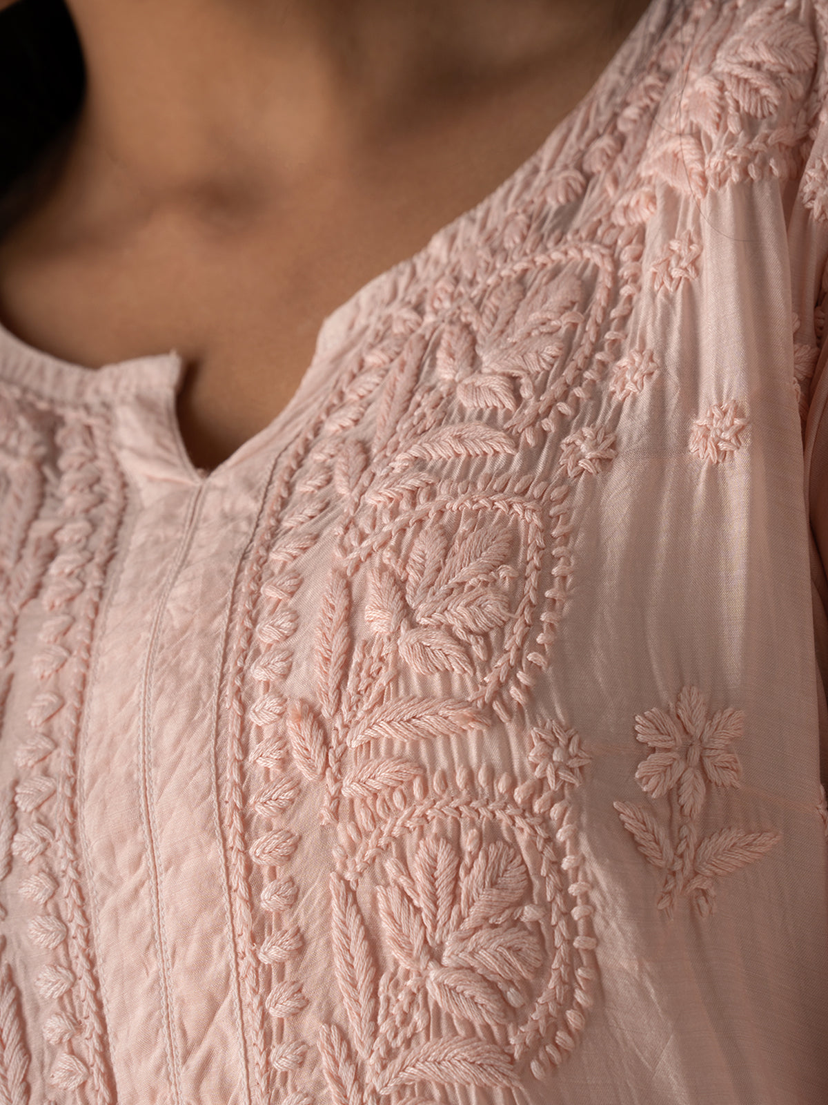 Muslin Chikankari Set