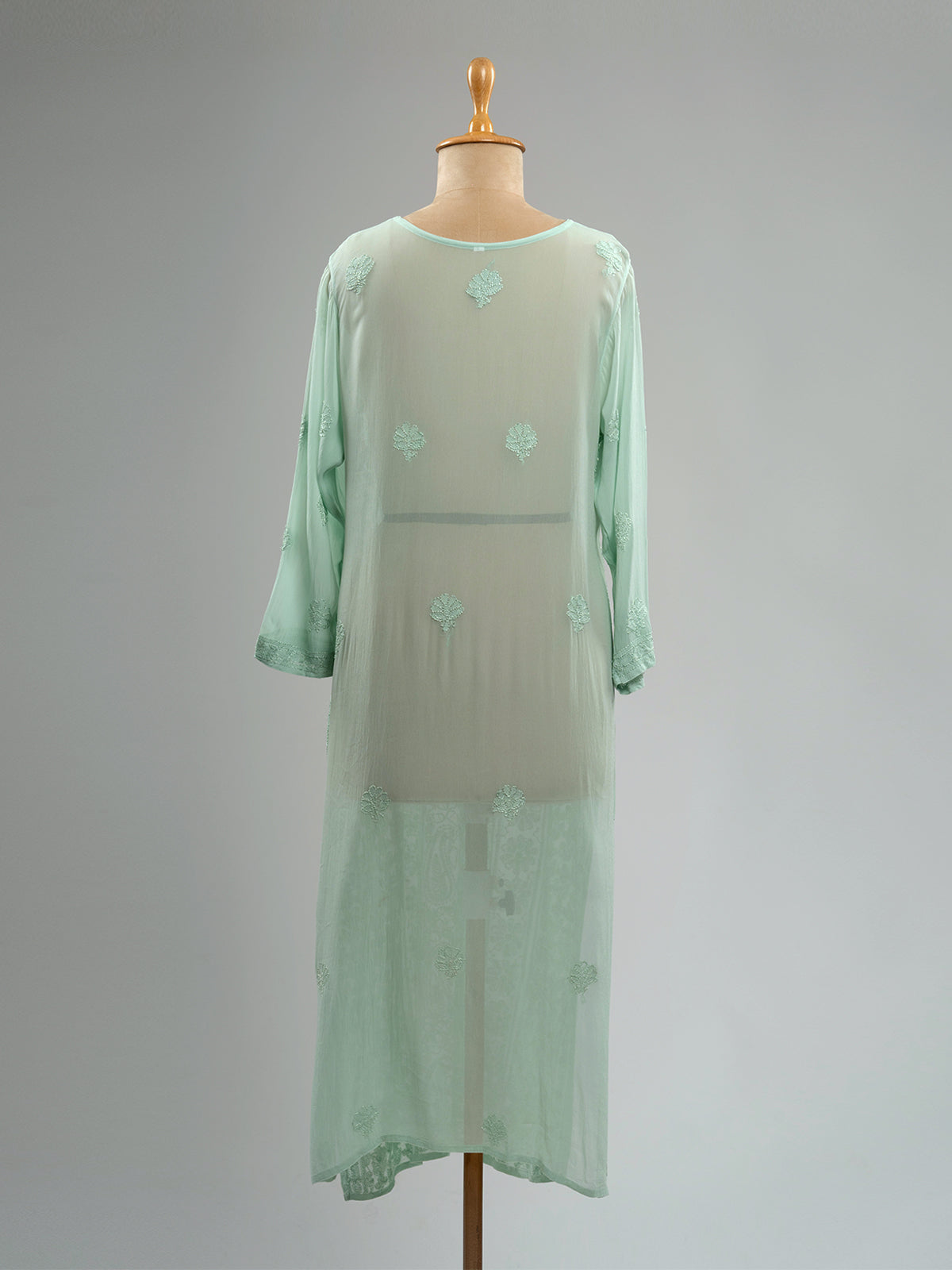 Ombre Chikankari Viscose Kurti