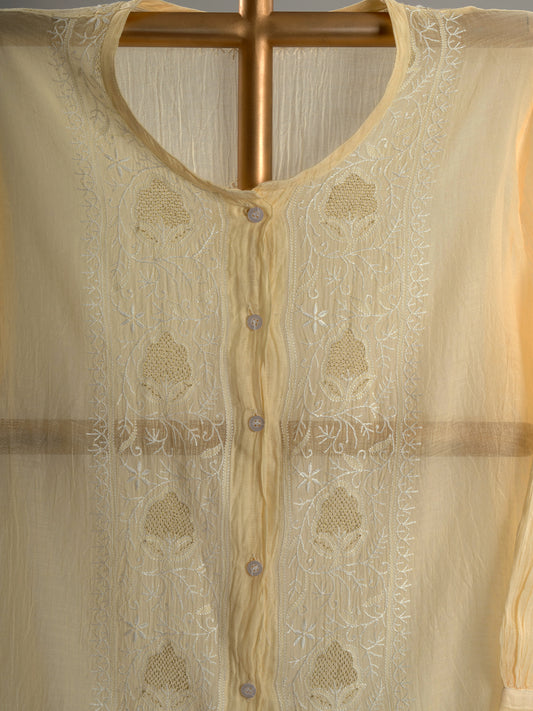 Intricate Chikankari Embroidered Coord Set