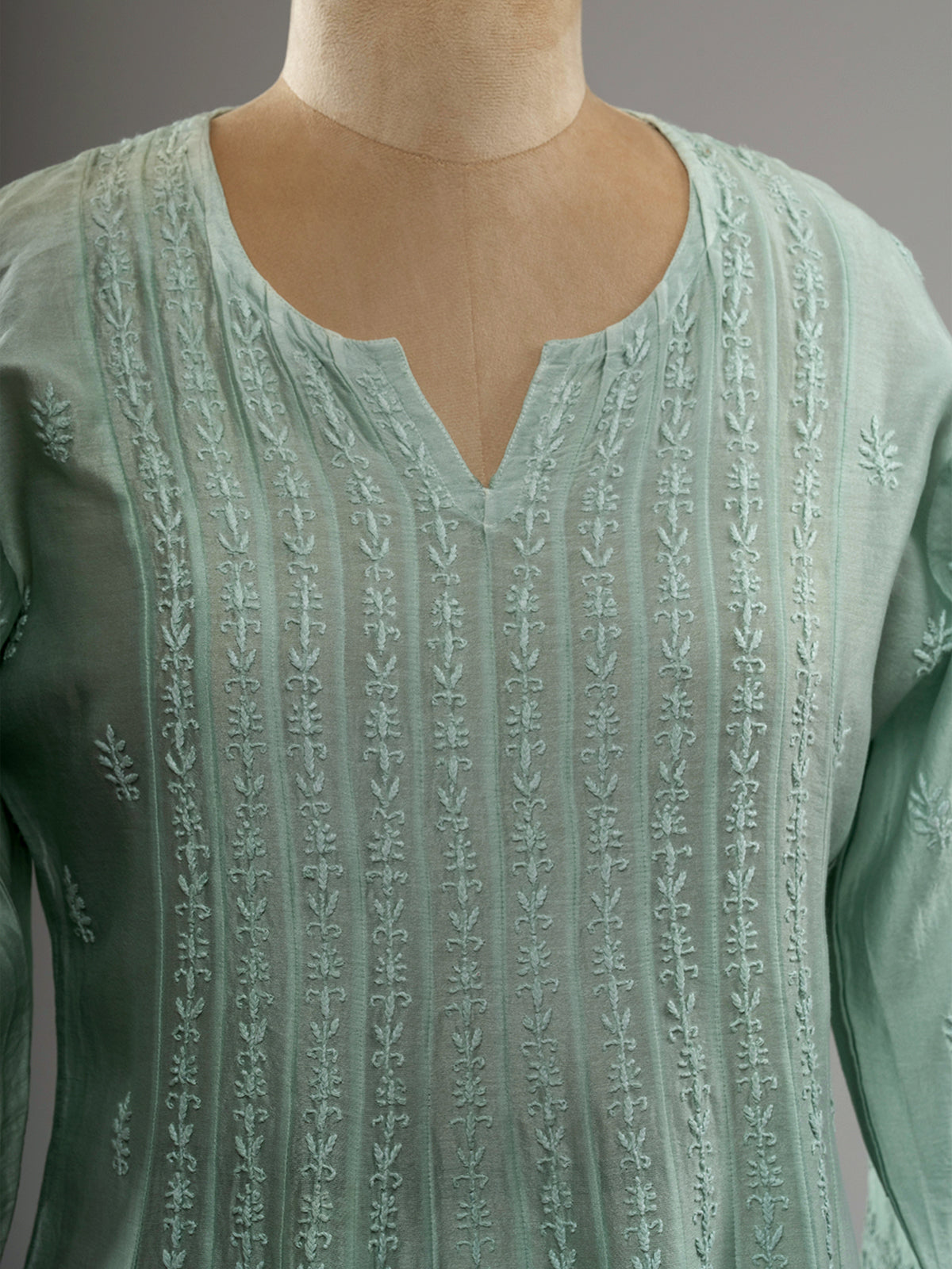 Handcrafted Chikankari Anarkali