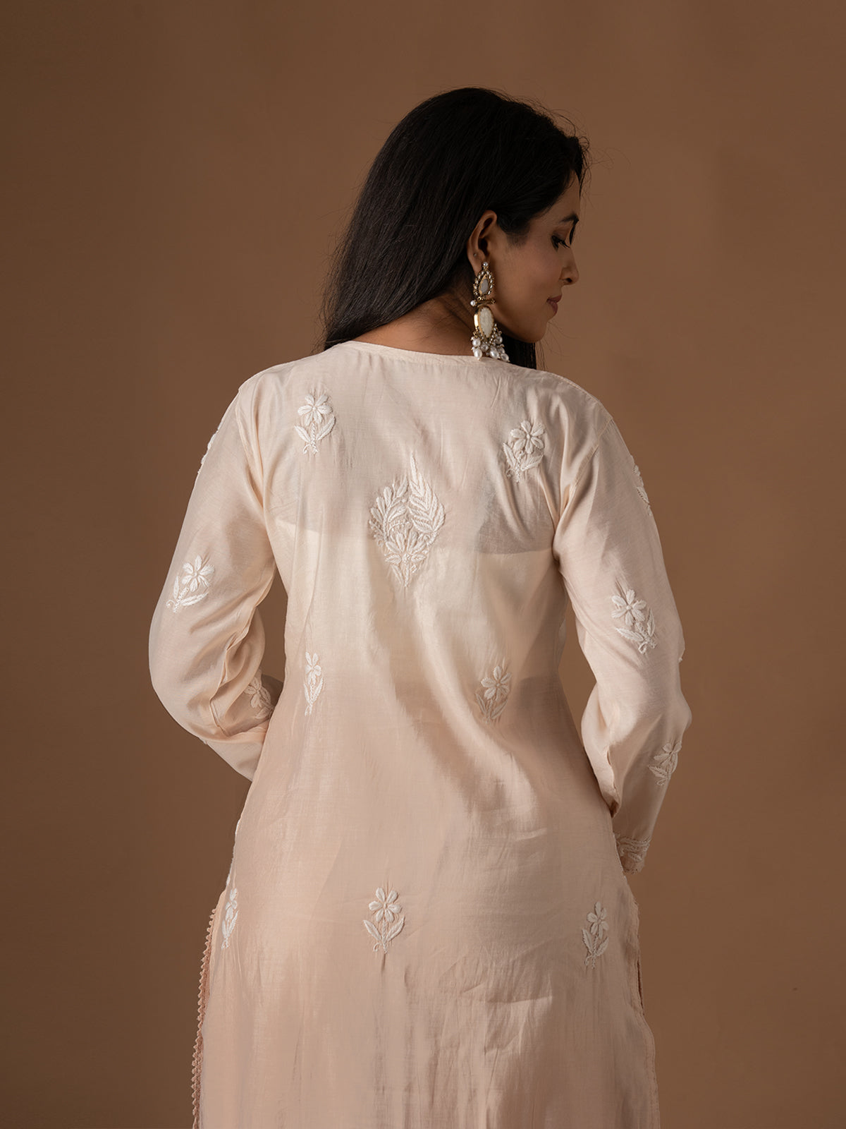 Heavy Motifs Chikankari 2-Piece Set