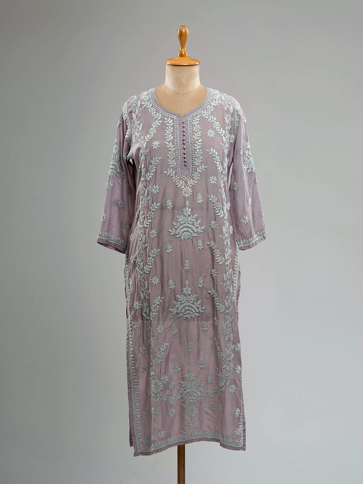 Muslin Chikankari Kurti