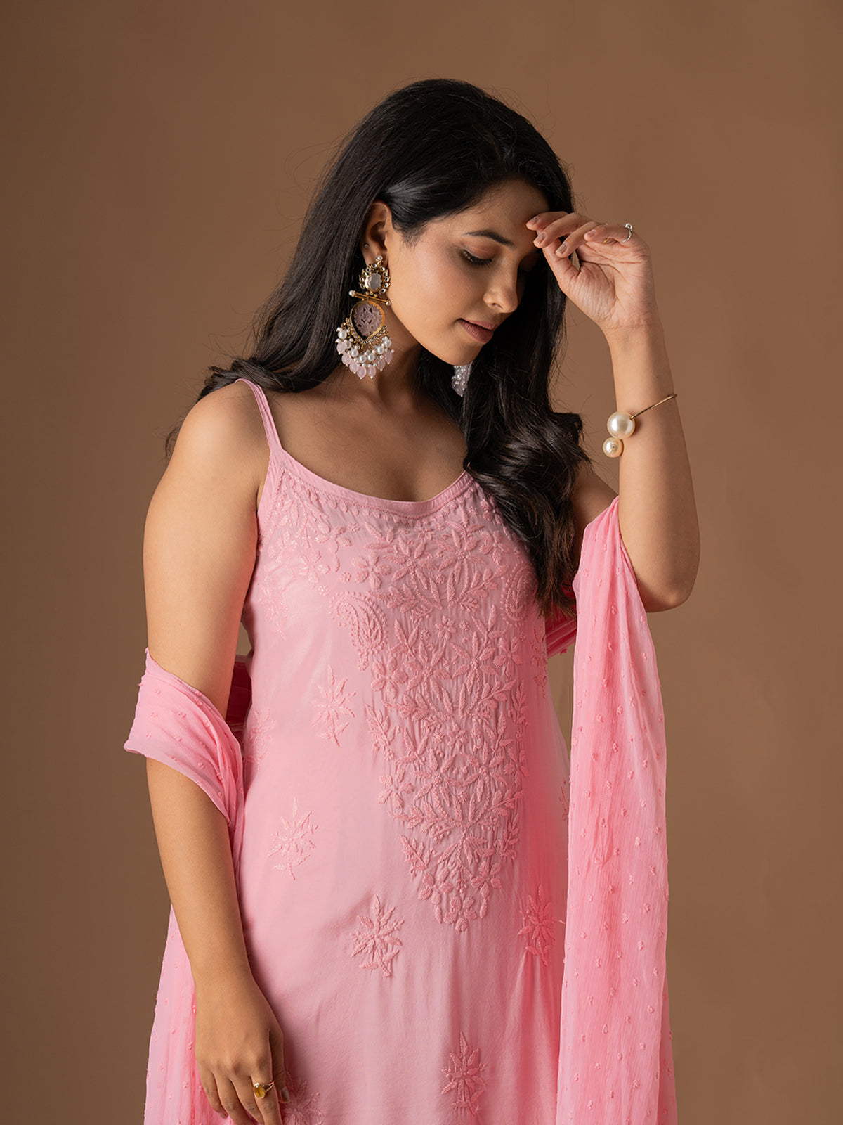 Chikankari Spaghetti Set