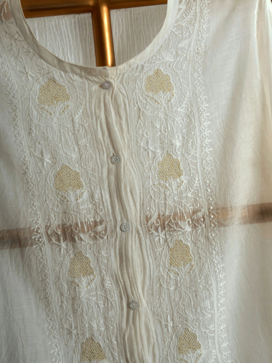 Intricate Chikankari Coord set