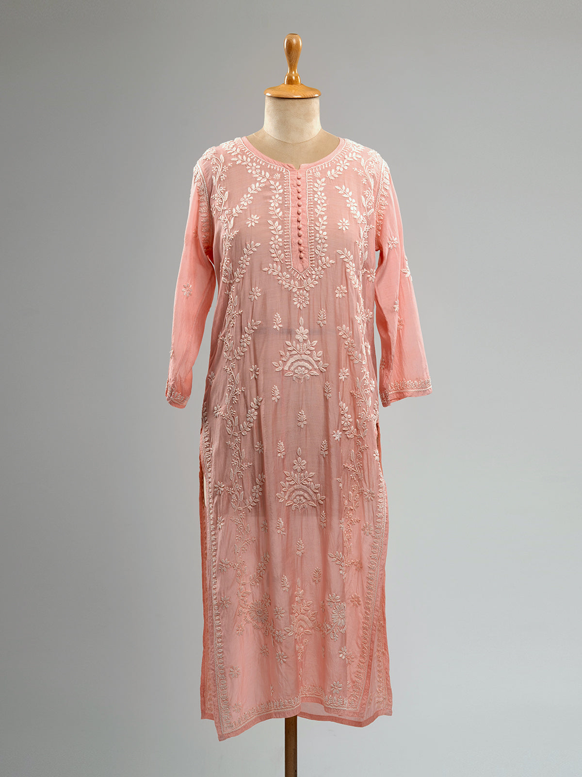 Muslin Chikankari Kurti