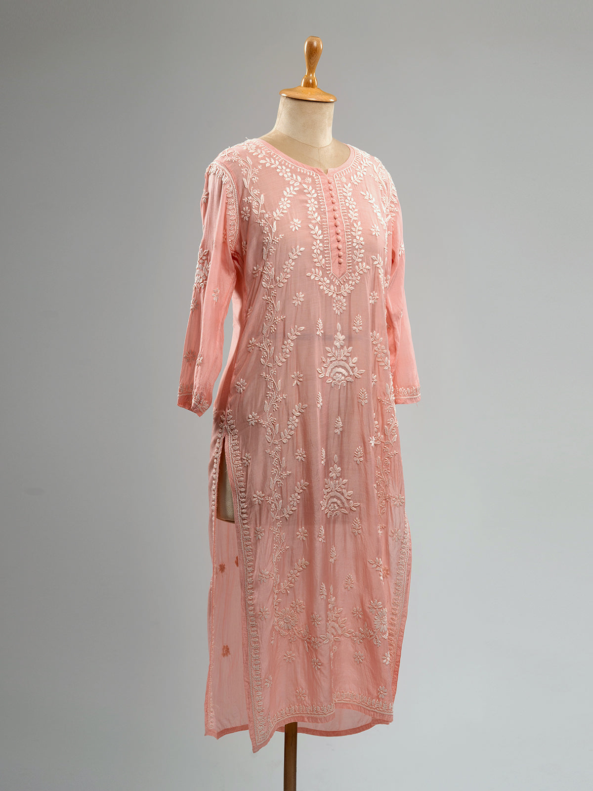 Muslin Chikankari Kurti