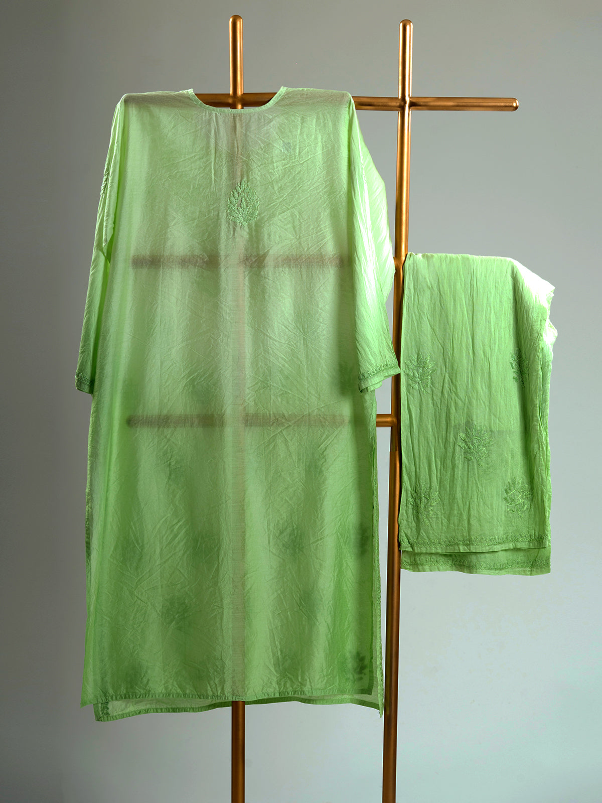 Classic Chanderi Chikankari Sets