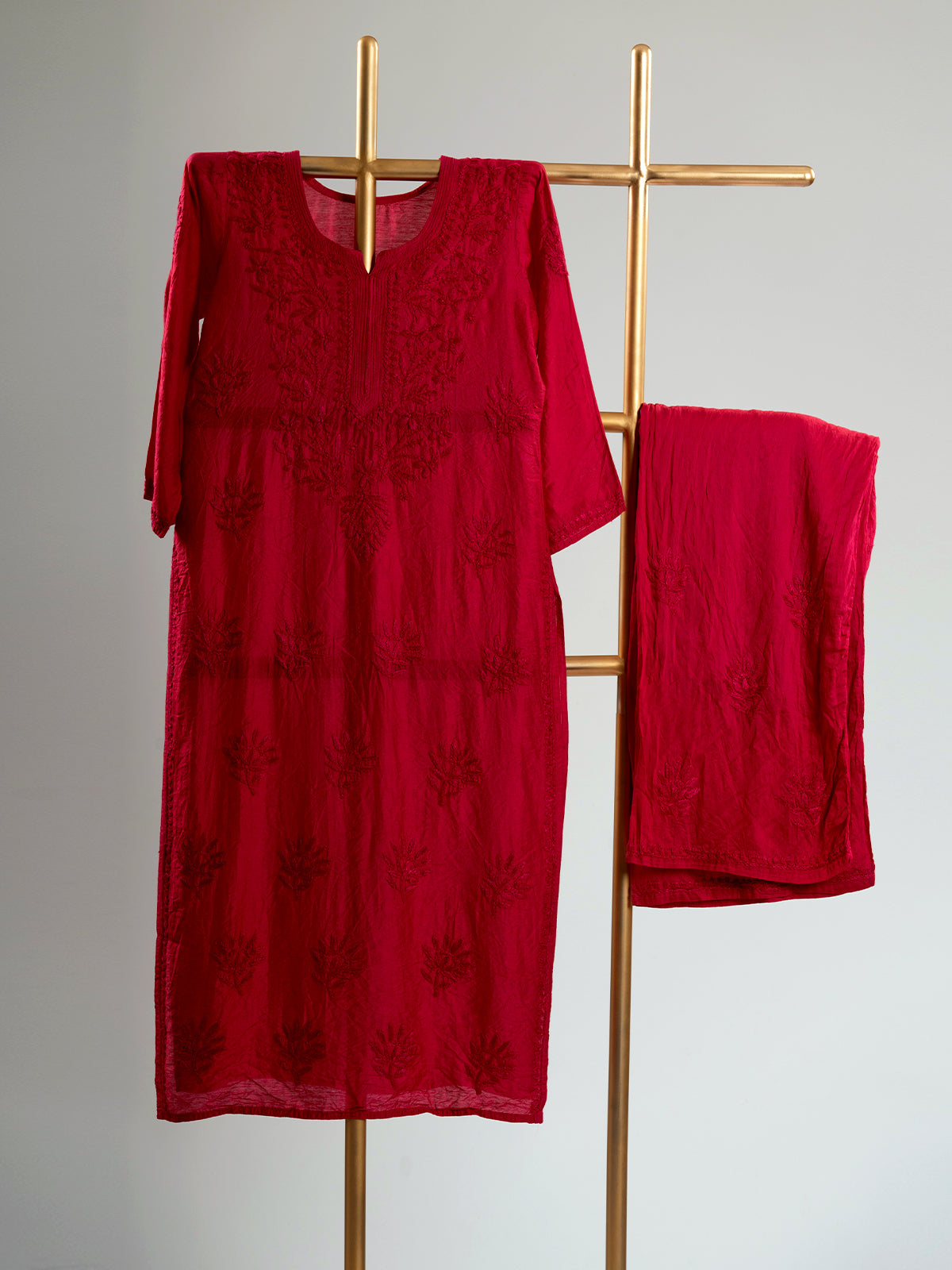 Classic Chanderi Chikankari Sets