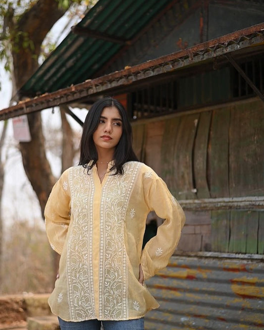 Intricate Chikankari Shirt