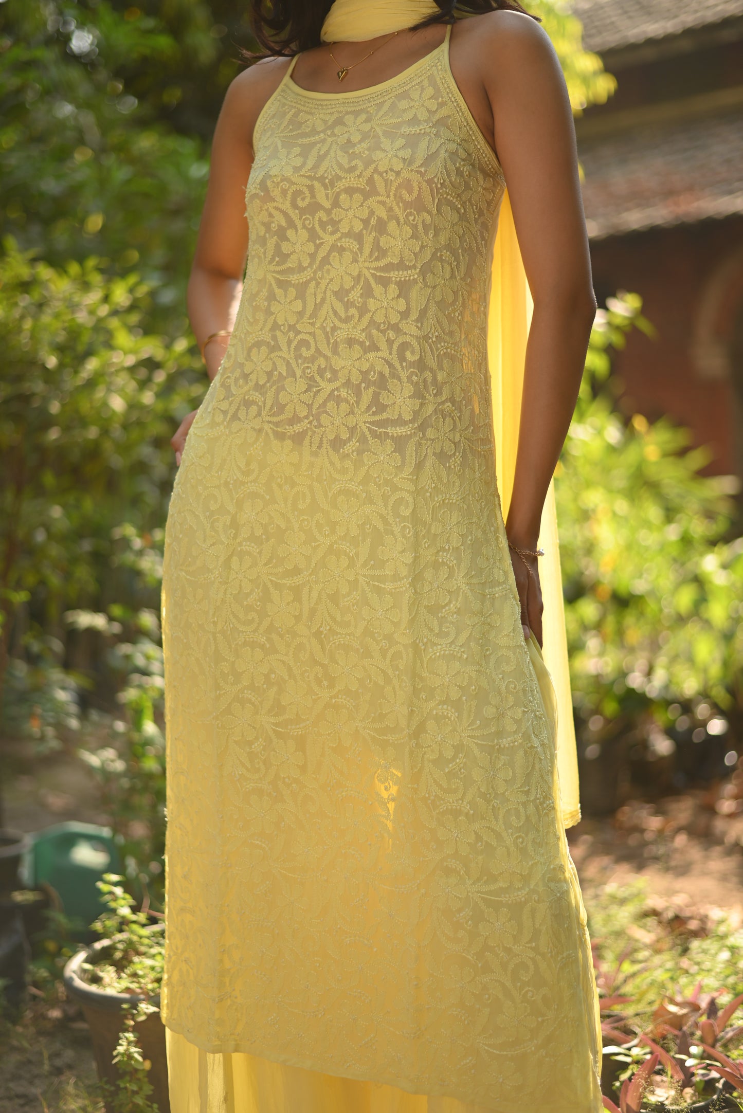 Lemon Sharara Set