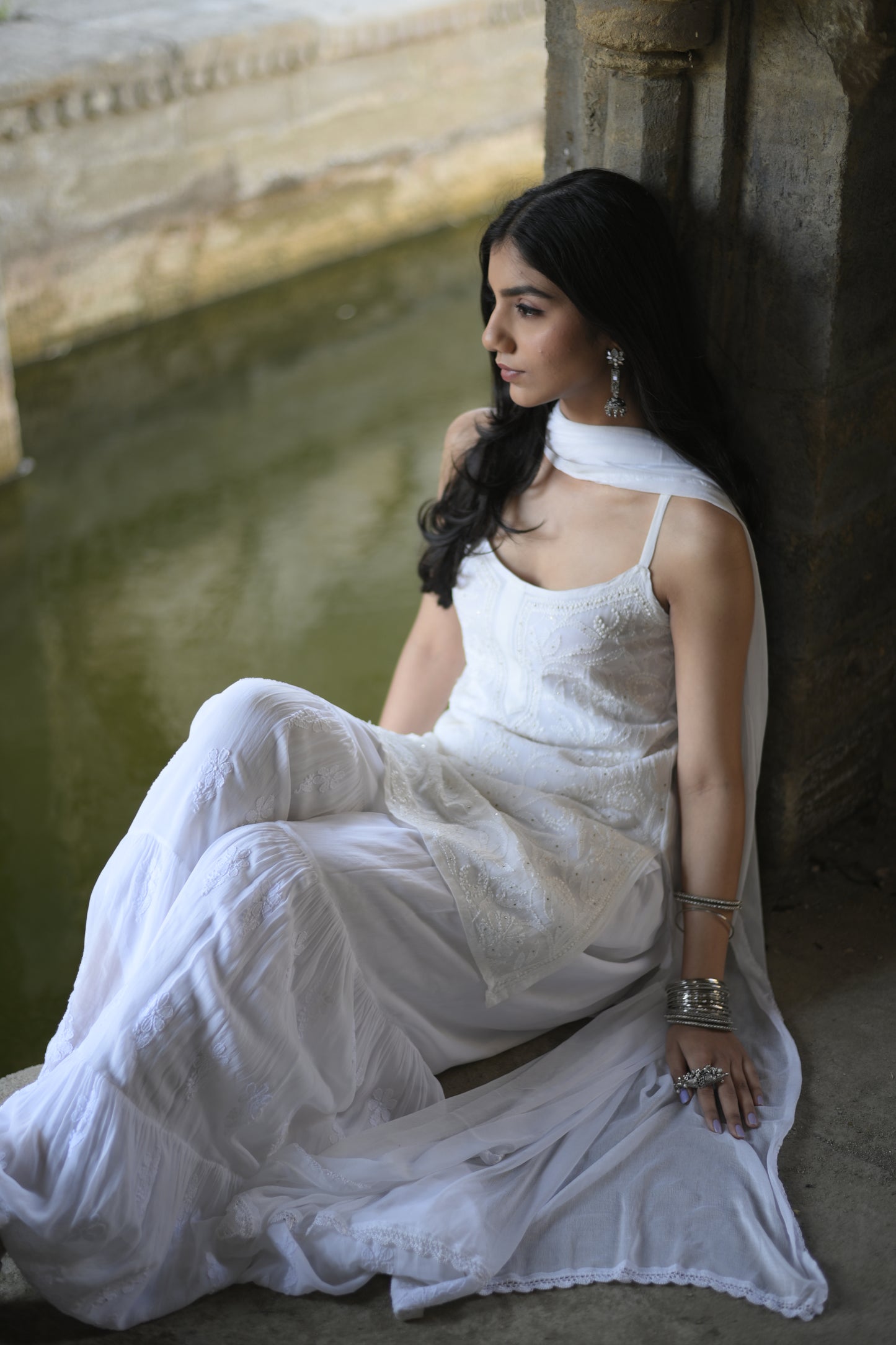 Iktara Set with Mukaish Work