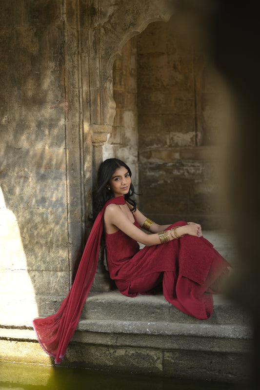 Iktara Chikankari Set