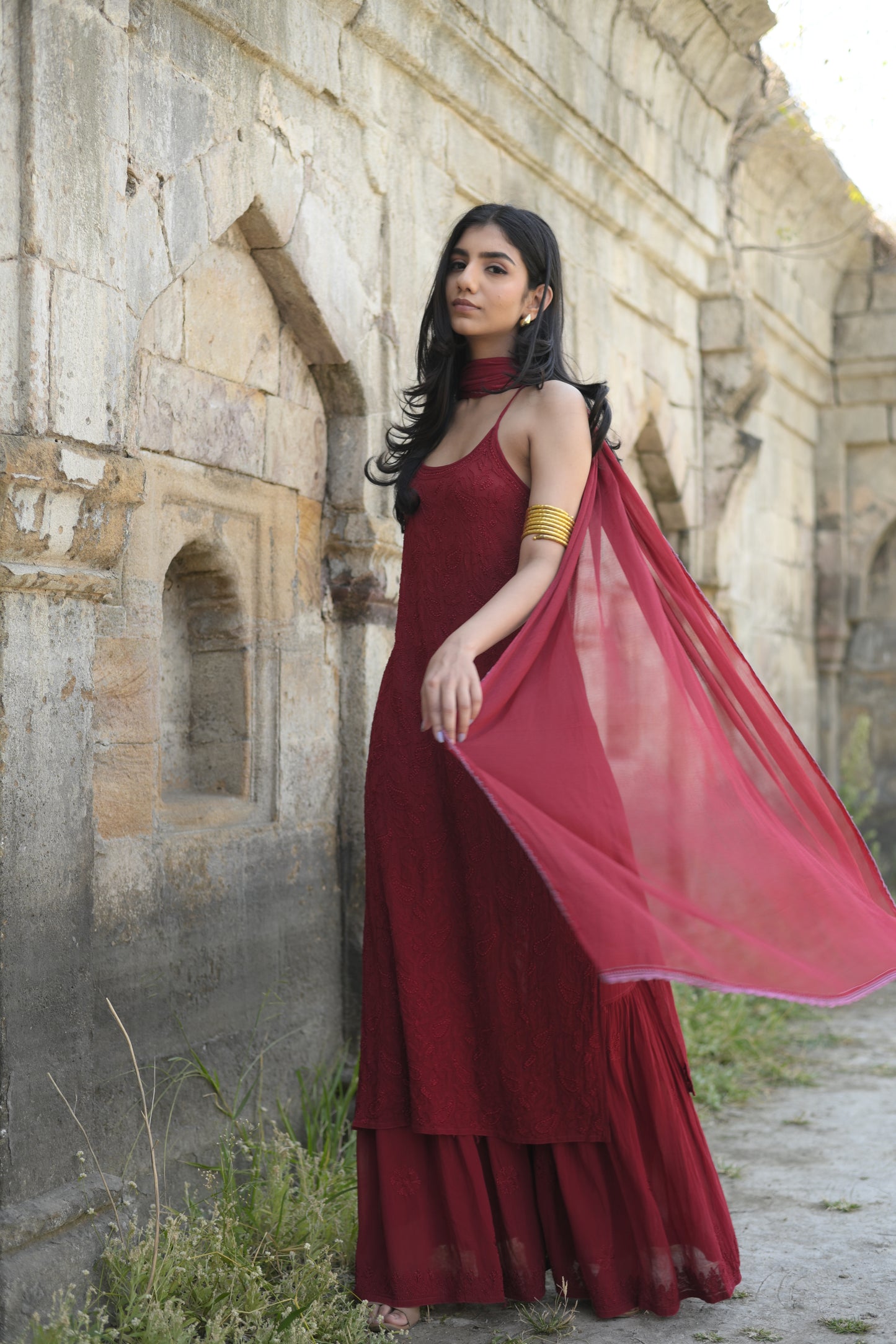 Iktara Chikankari Set