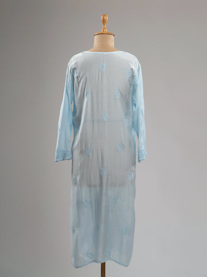 Muslin Intricate Chikankari Kurti