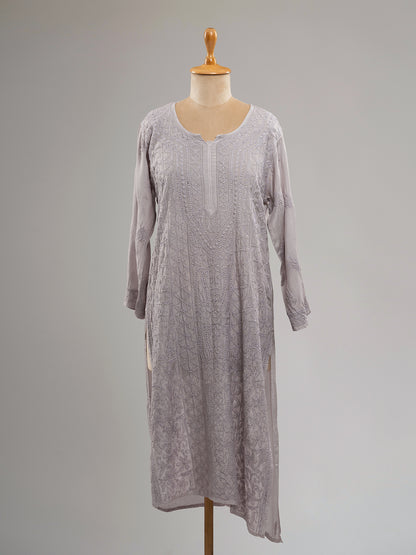 Muslin Intricate Chikankari Kurti
