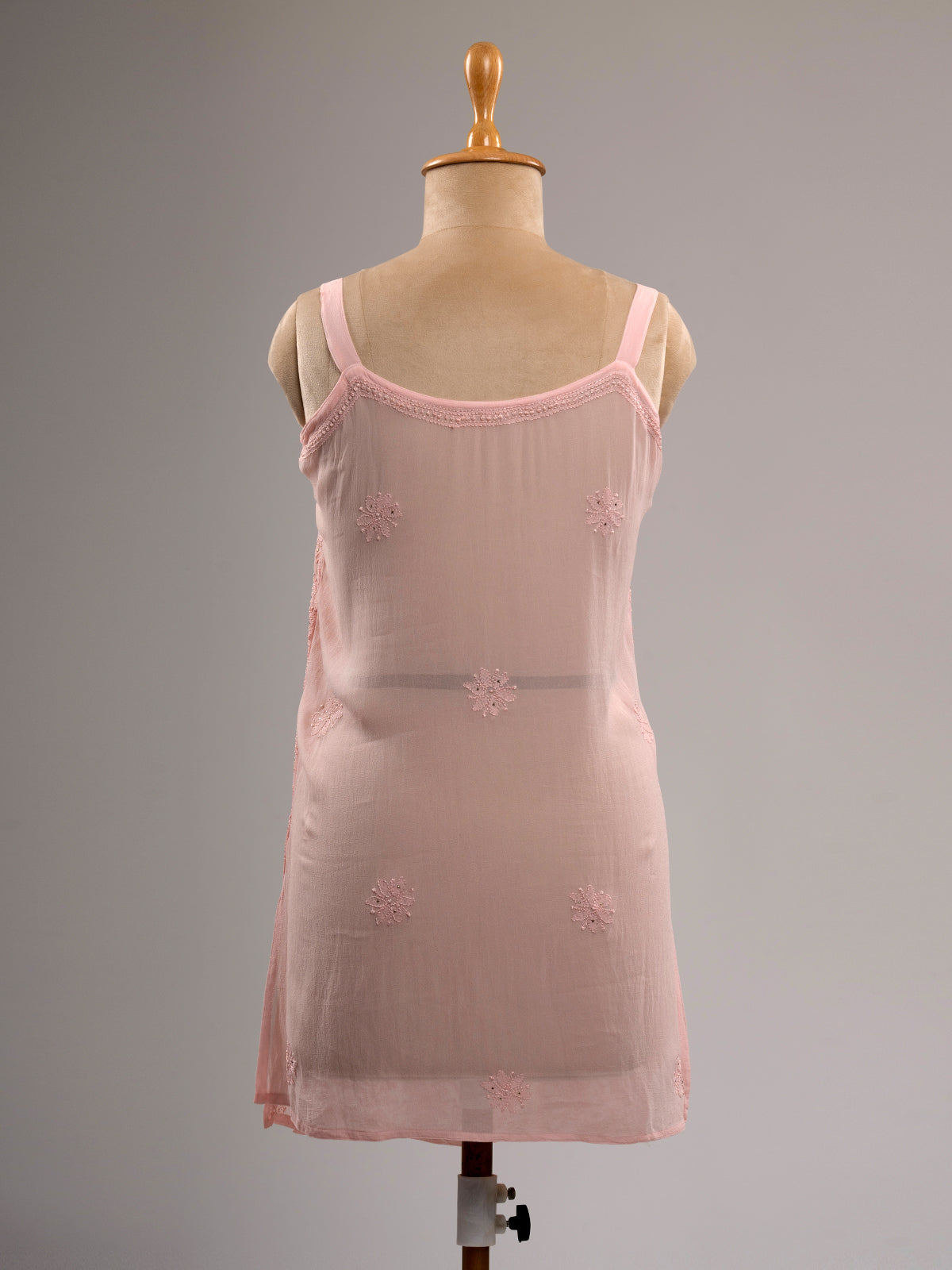 Iktara Chikankari Spaghetti Top