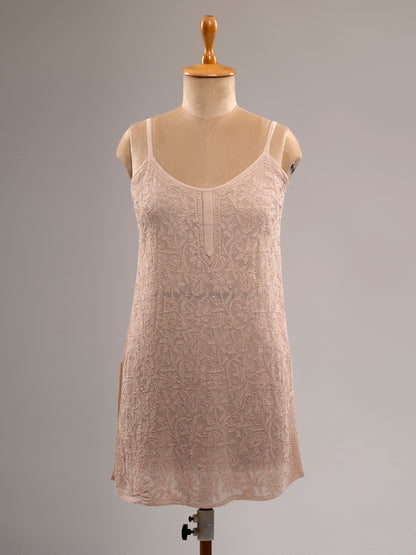 Iktara Chikankari Spaghetti Top