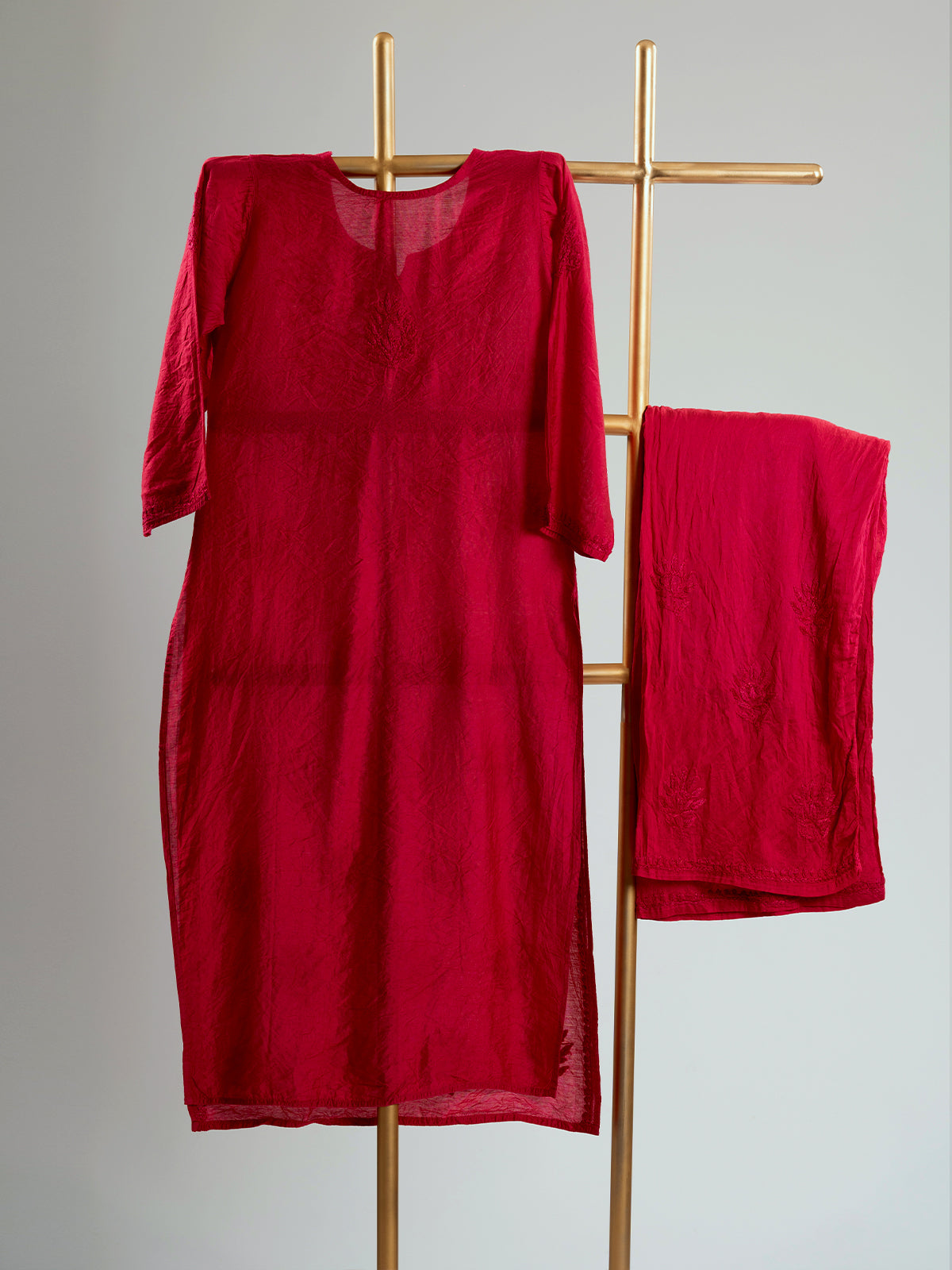 Classic Chanderi Chikankari Sets