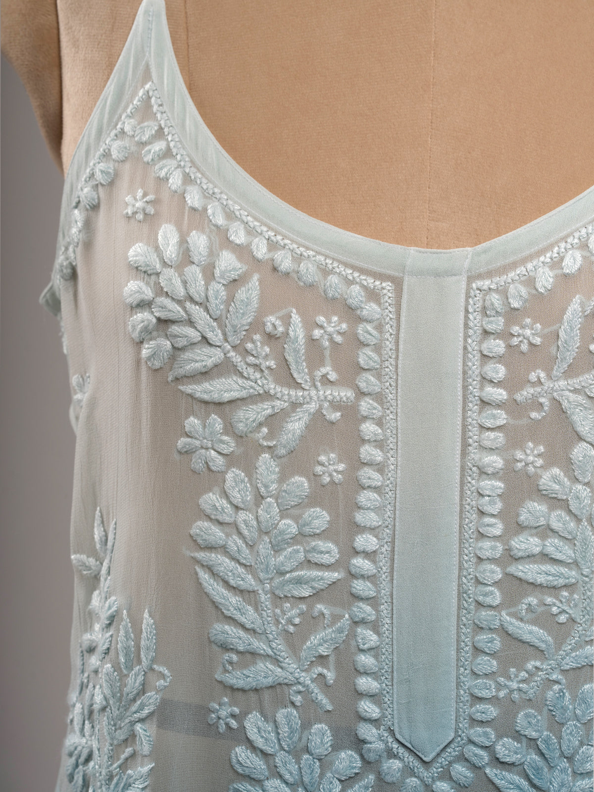 VISCOSE SPAGHETTI STRAP KURTI
