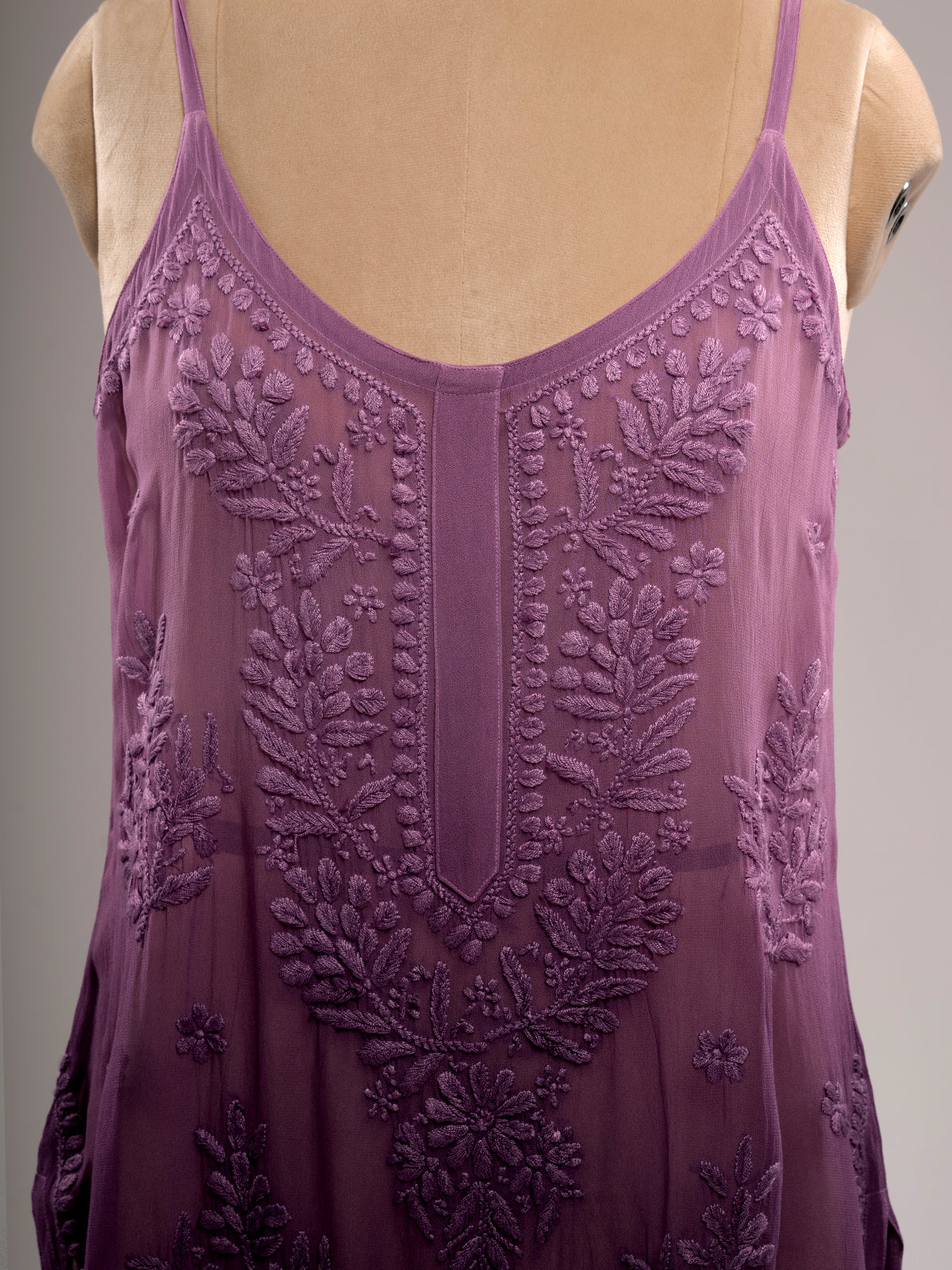 VISCOSE SPAGHETTI STRAP KURTI