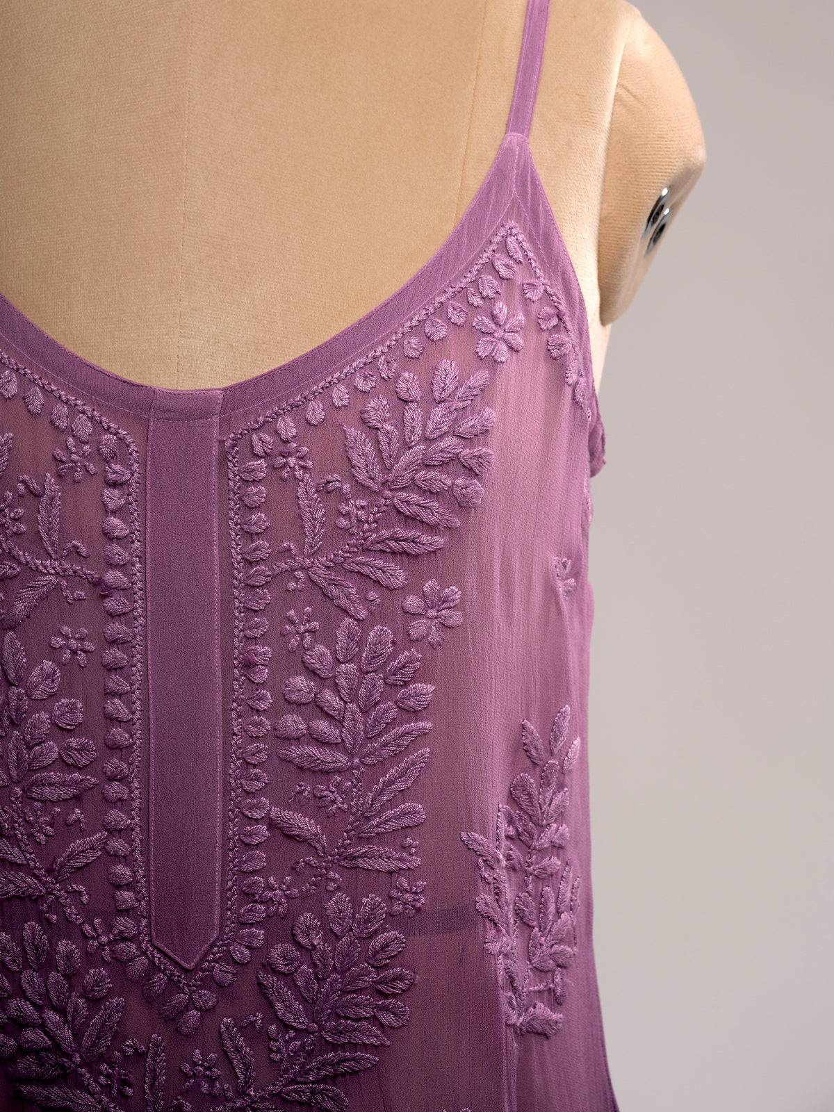 VISCOSE SPAGHETTI STRAP KURTI