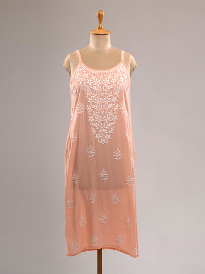 Chikankari Spaghetti Kurti