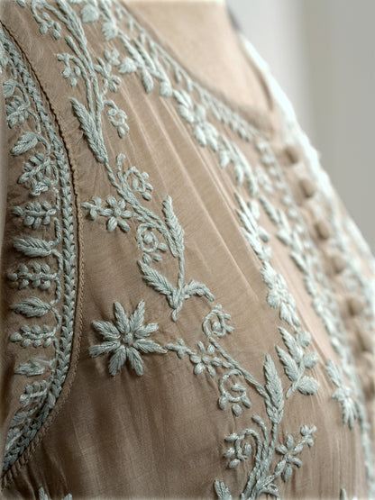 Muslin Chikankari Kurti