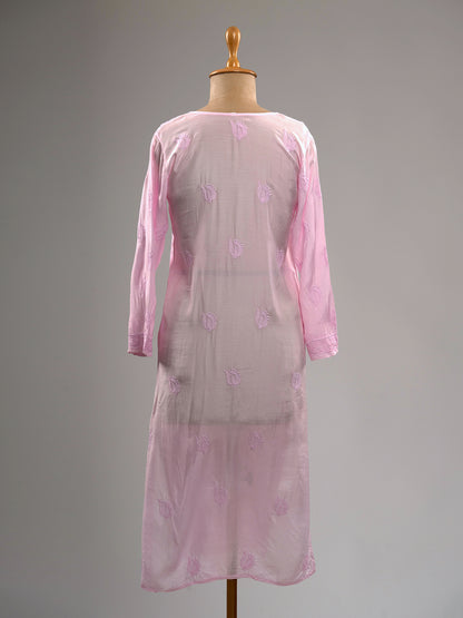 Muslin Intricate Chikankari Kurti