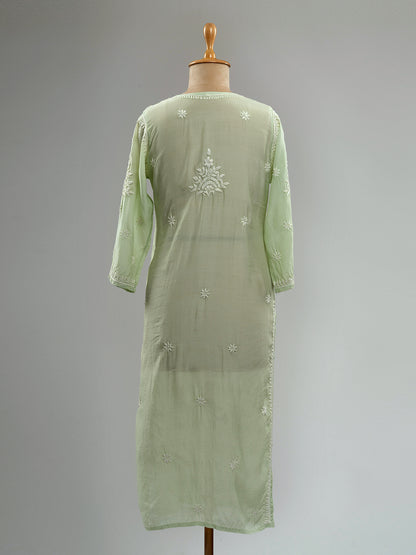 Muslin Chikankari Kurti