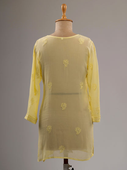 Chikankari Short Kurti